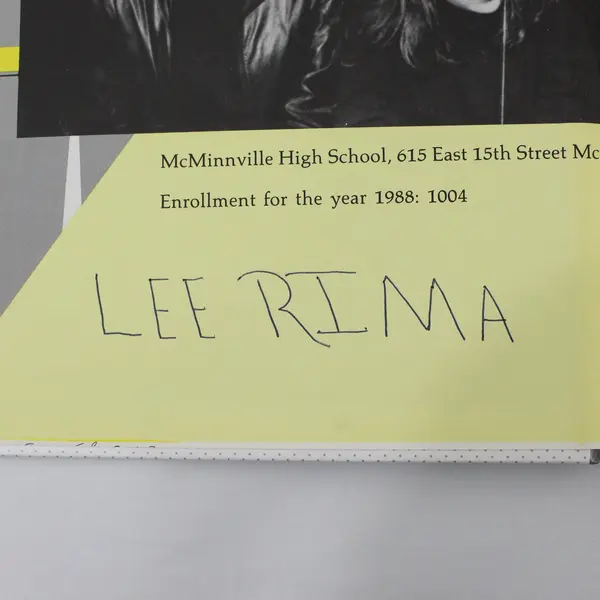 Class of 1988 McMinnville High School McMinnvillian Yearbook Oregon Vol 76