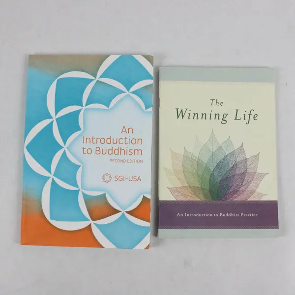Lot of 2 The Winning Life & An Introduction to Buddhism PB Books
