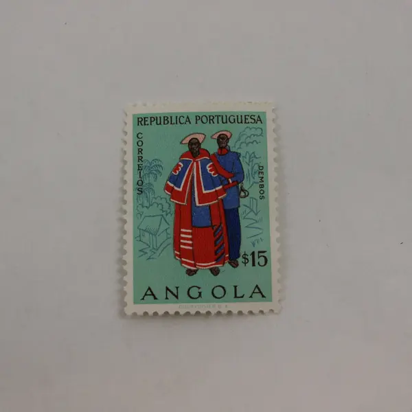 Lot Of 5 Angola 1950s Commemorative Stamps Mint Hinged