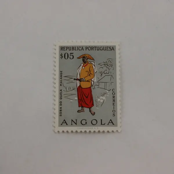 Lot Of 5 Angola 1950s Commemorative Stamps Mint Hinged