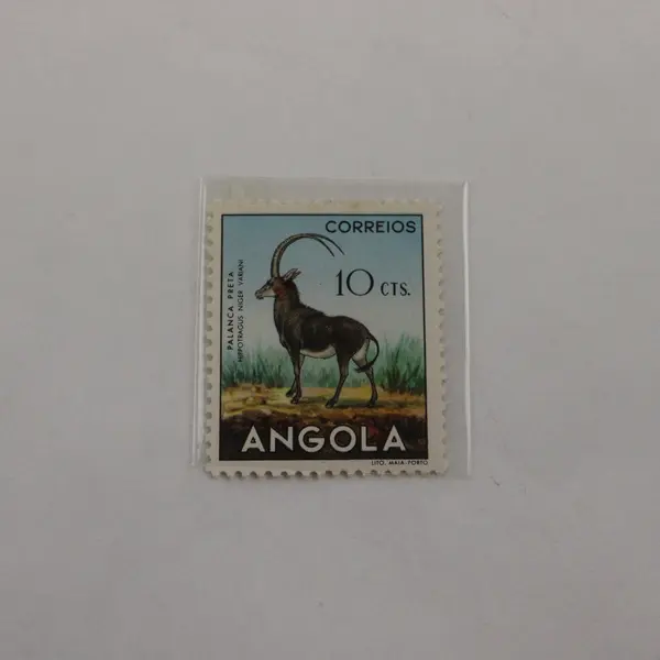 Lot Of 5 Angola 1950s Commemorative Stamps Mint Hinged