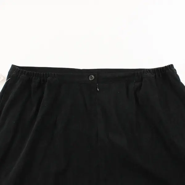 Dressbarn Black Cutwork Maxi Skirt Women's Size 20