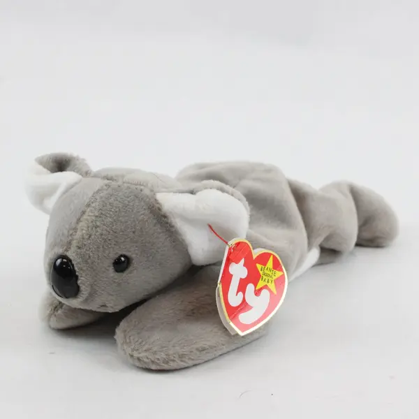 TY Beanie Babies Mel 1996 Gray Koala With Tag Plush Toy