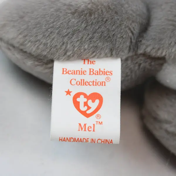 TY Beanie Babies Mel 1996 Gray Koala With Tag Plush Toy