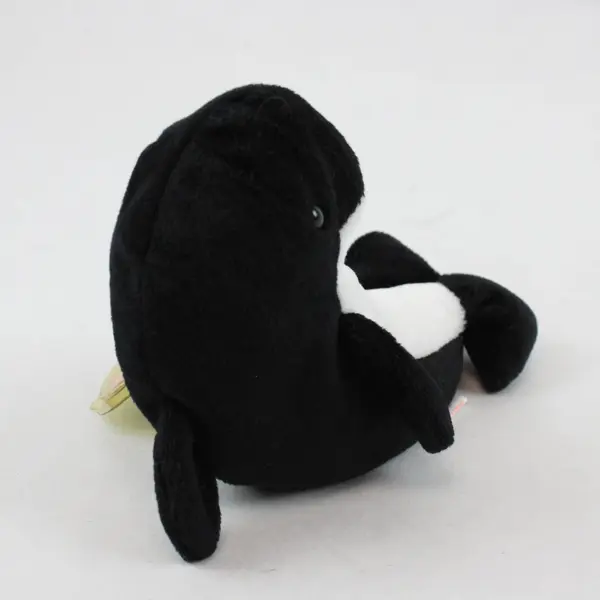Vintage 1996 Ty Beanie Baby Waves The Orca Whale With Tag