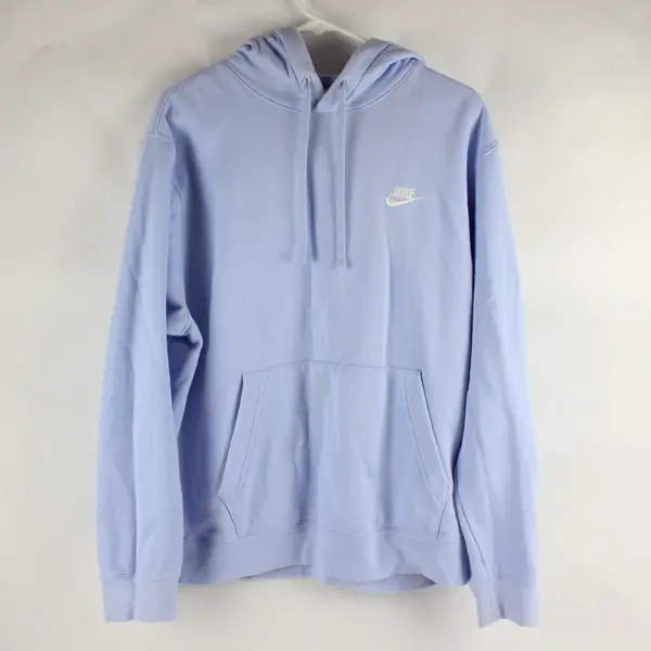 Nike Sportswear Purple Lavender Fleece Pullover Hoodie Women's L