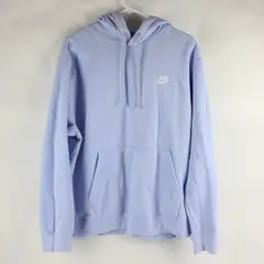 Nike Sportswear Purple Lavender Fleece Pullover Hoodie Women's L