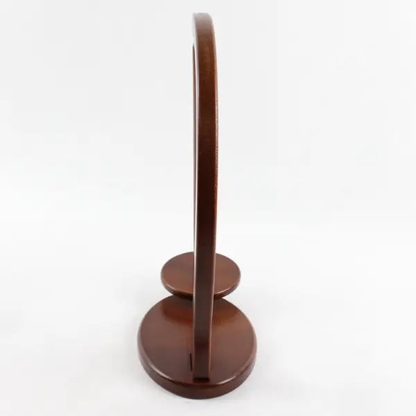 Growling Magnetic Wooden Yarn Holder for Crocheting Knitting Rotating