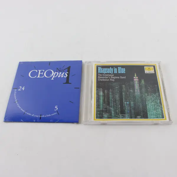 Lot of 2 CDs CEOpus No. 1 Sealed Rhapsody in Blue Ragtime Classics