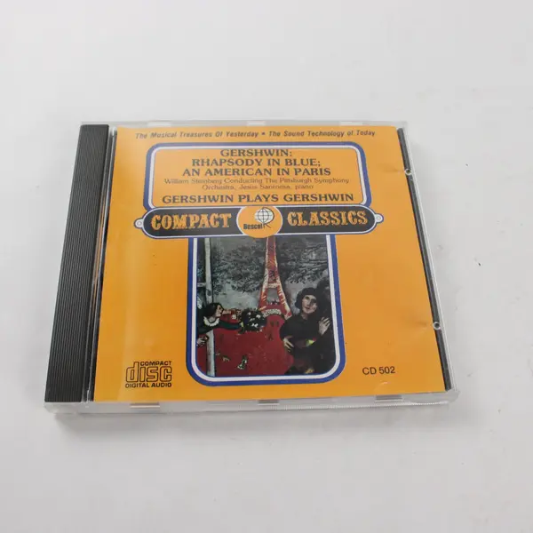 Lot of 2 CDs Gershwin Rhapsody in Blue & Reader's Digest Somewhere Out There