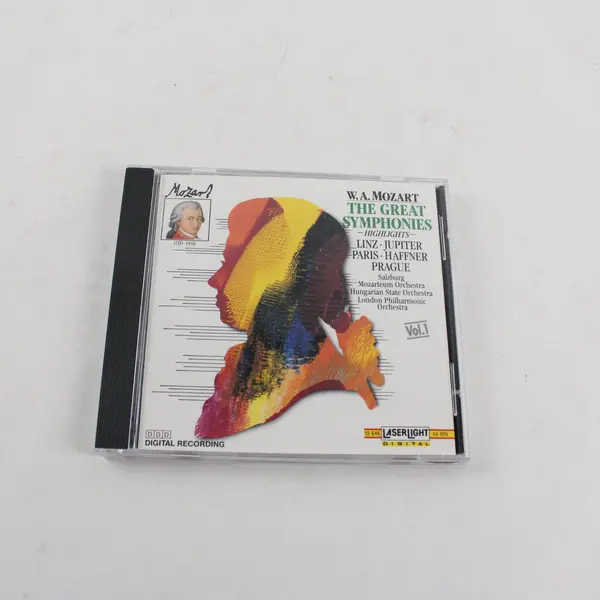 Lot of 2 CDs Beethoven 9th Symphony Choral Mozart Great Symphonies Vol 1