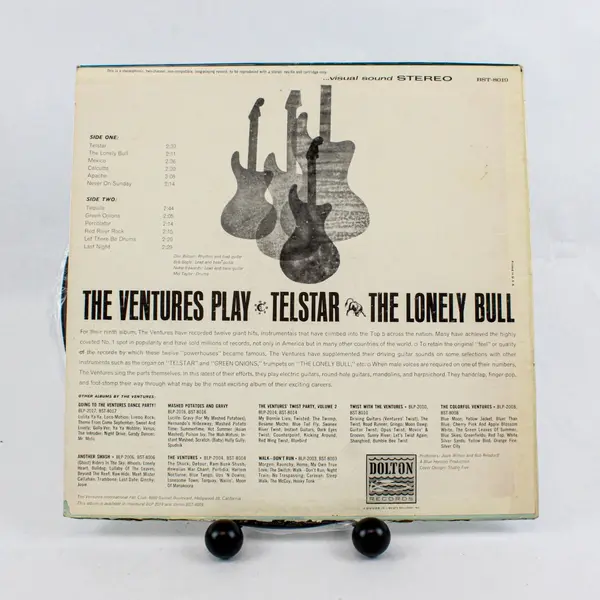 The Ventures Play Telstar The Lonely Bull 12" Vinyl Record
