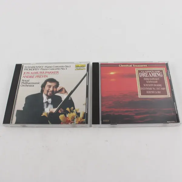 Lot of 2 Classical CDs Tchaikovsky Prokofiev Classics for Dreaming