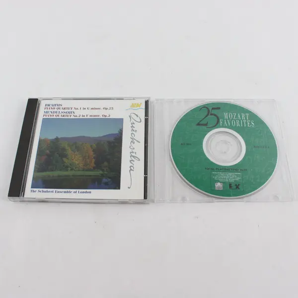 Lot of 2 CDs Mozart Favorites Quicksilva Schubert Ensemble Classical