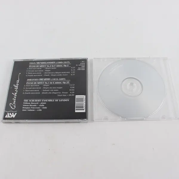Lot of 2 CDs Mozart Favorites Quicksilva Schubert Ensemble Classical