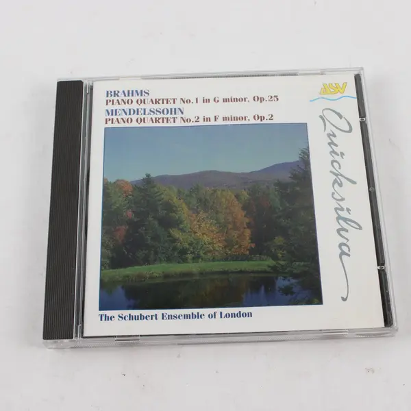 Lot of 2 CDs Mozart Favorites Quicksilva Schubert Ensemble Classical
