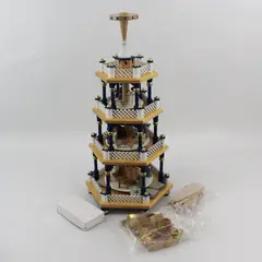 Erzgebirgische Handmade  5 Tier Christmas Wooden Nativity Pyramid   21" 