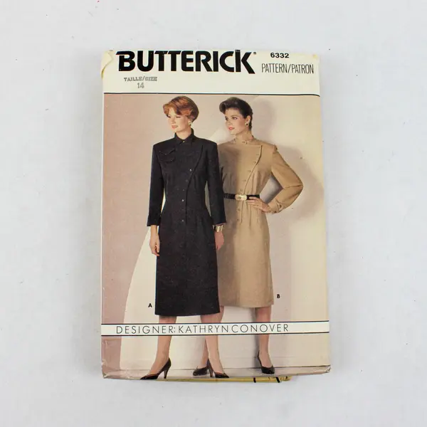 Lot of 3 Butterick Sewing Patterns As-Is 4800 6744 6332