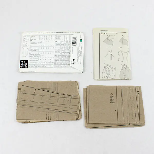Lot of Three sewing Patterns as is: New Look 6273, and 6632 and McCall's 5358
