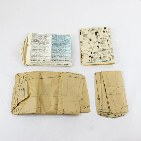 Lot of Three As-is Sewing Patterns: McCall's 6365 and 2925, and Simplicity 9209