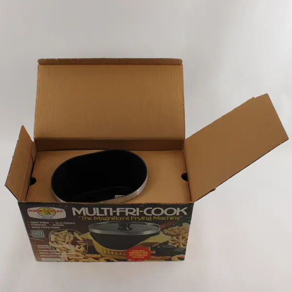 Vintage Nordic Ware Electric Multi-Fri-Cook Deep Fryer Open Box