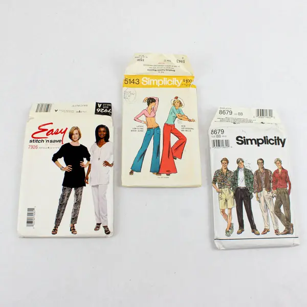 Lot of 3 Simplicity 8679 5143 McCall's Stitch 'n Save 7926 Sewing Patterns
