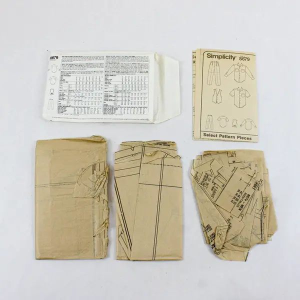 Lot of 3 Simplicity 8679 5143 McCall's Stitch 'n Save 7926 Sewing Patterns