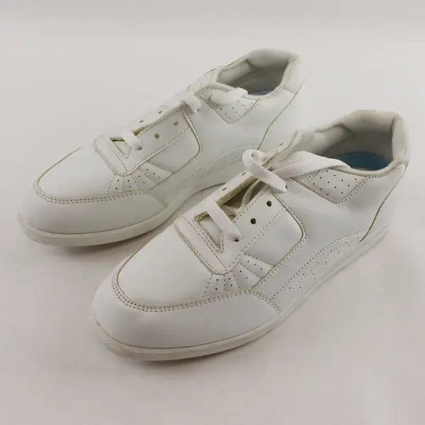 Vintage White Pacific Walkers Women's Wide Athletic Shoes Size 8