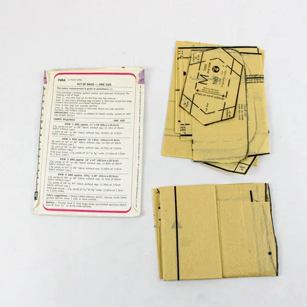 Sewing Patterns: McCall's 6198 & 9227, Vogue Patterns 9665, and Simplicity 7004