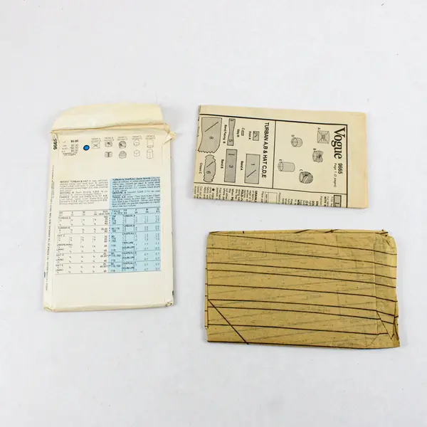 Sewing Patterns: McCall's 6198 & 9227, Vogue Patterns 9665, and Simplicity 7004