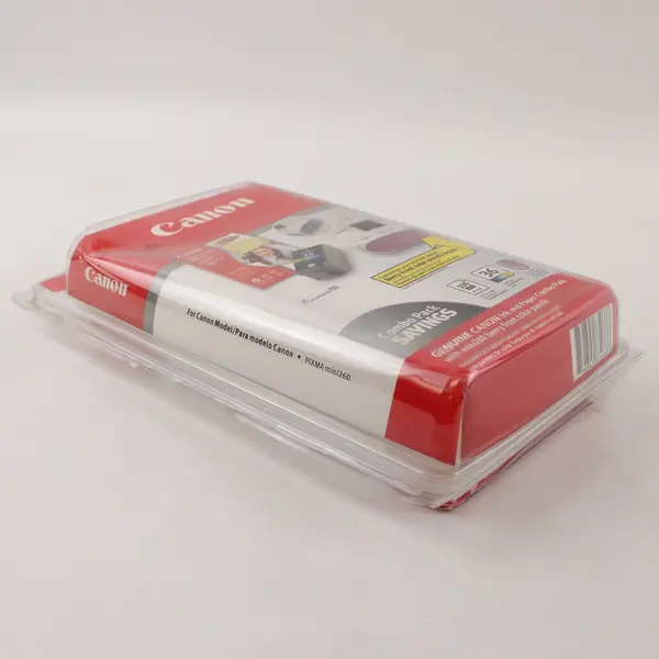 Canon Ink and Paper Combo Pack PIXMA mini260 CLI-36 Color 100 Sheets 4x6 Glossy