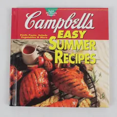 Vintage Campbell's Easy Summer Recipes Quick 30-Minute Suppers Series 1995 HC