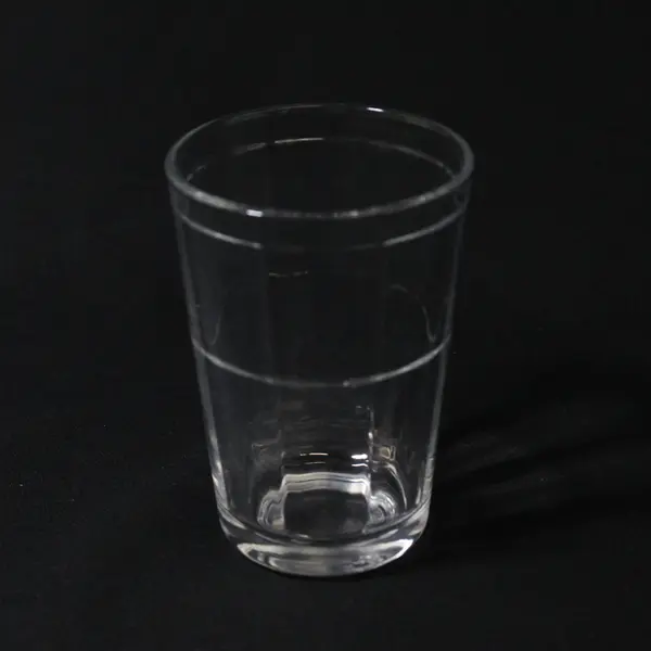 Set of 7 Anchor Hocking Manchester Tartan Clear Juice Glasses 4 in