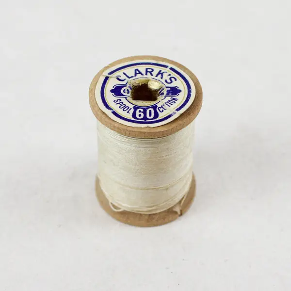 Lot of 6 Mixed Brand Sewing Thread Spools Coats & Clark Clark's Mettler Lily