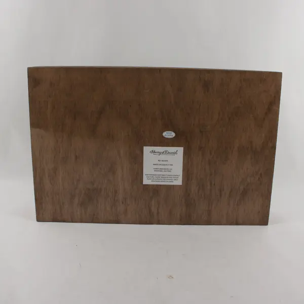 Harry & David Wooden Serving Tray with Handles