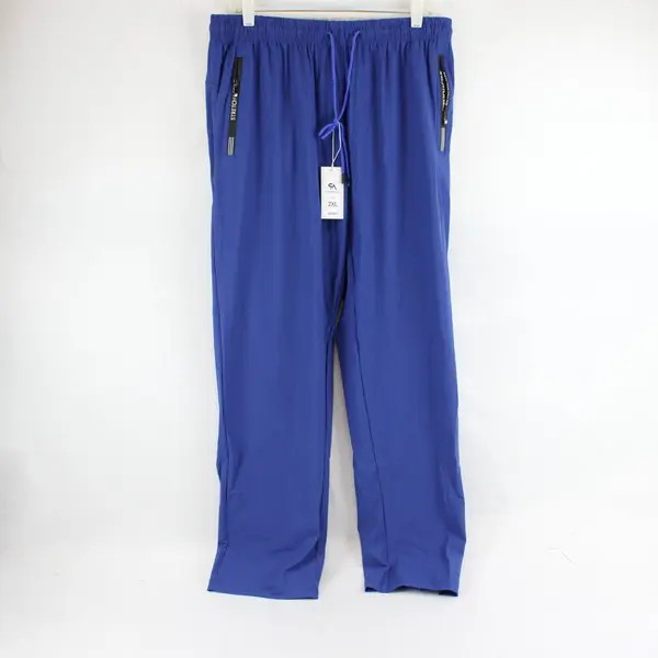 StretchActive Men's 2XL Blue Short Workout Pants