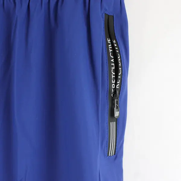 StretchActive Men's 2XL Blue Short Workout Pants
