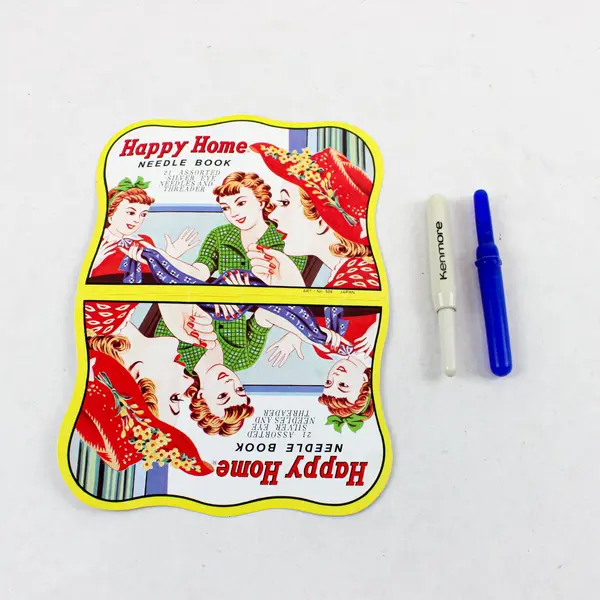 Lot of 4 Mixed Brand Sewing Lot 2 Happy Home Needle Books 2 Seam Rippers