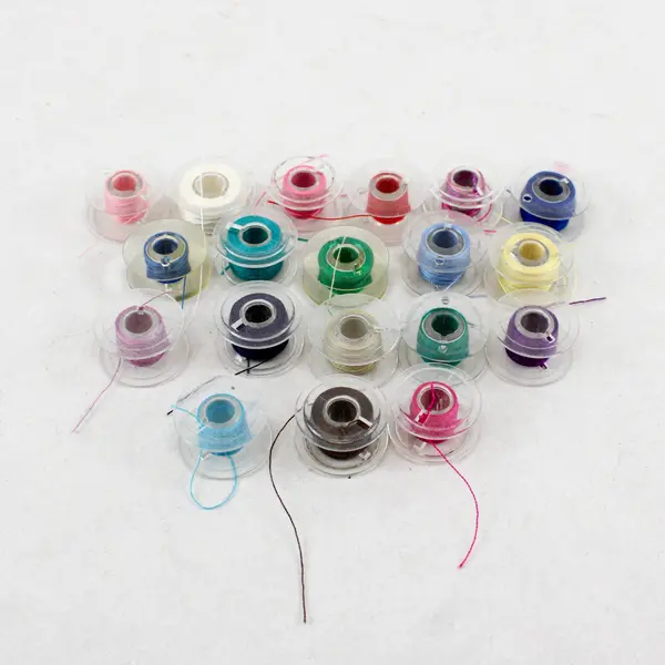 Lot of 19 Universal Plastic Sewing Machine Bobbins for Singer
