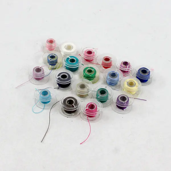 Lot of 19 Universal Plastic Sewing Machine Bobbins for Singer