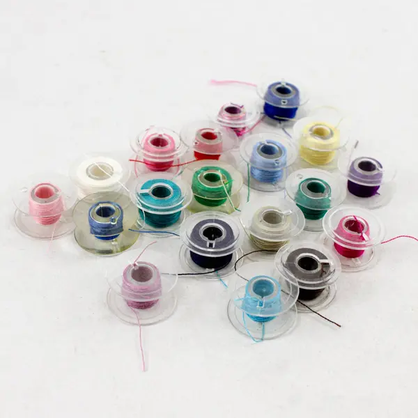 Lot of 19 Universal Plastic Sewing Machine Bobbins for Singer