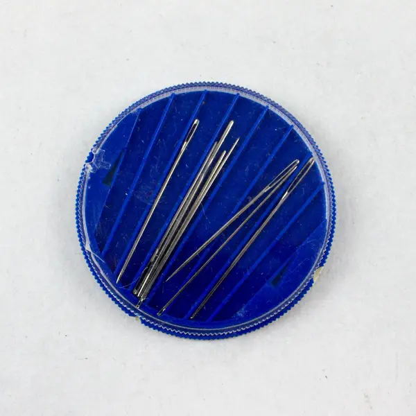 Vintage Lot of 3 Sewing Needles Clark's Penneys Milward Blue Case