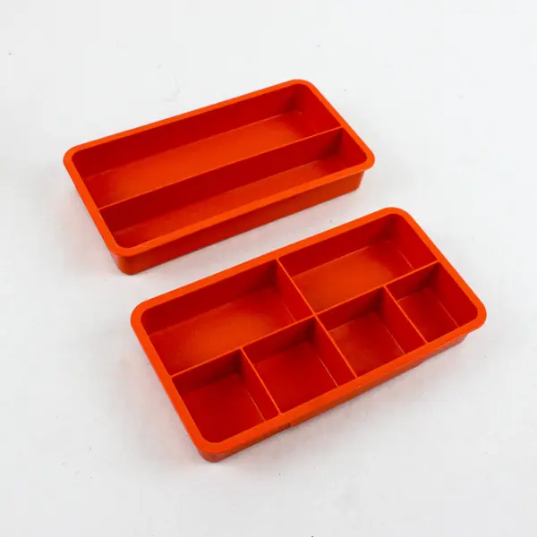 Tupperware Stow-N-Go Set 1421-4 Trays 1422-8 1423-3 Lid 291-14