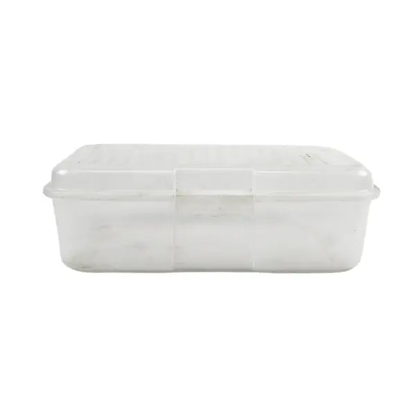Vintage Rubbermaid Translucent Hinged Snap Storage Container 2282
