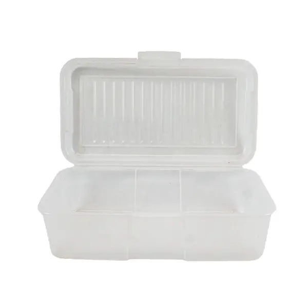 Vintage Rubbermaid Translucent Hinged Snap Storage Container 2282