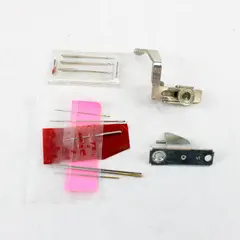 Greist USA 60 752 Sewing Machine Accessory Lot Needles Buttonhole Feet