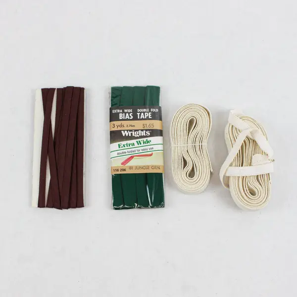 Lot of 7 Dritz Wrights Sewing Bias Tape Elastic Hooks Eyes Tracing