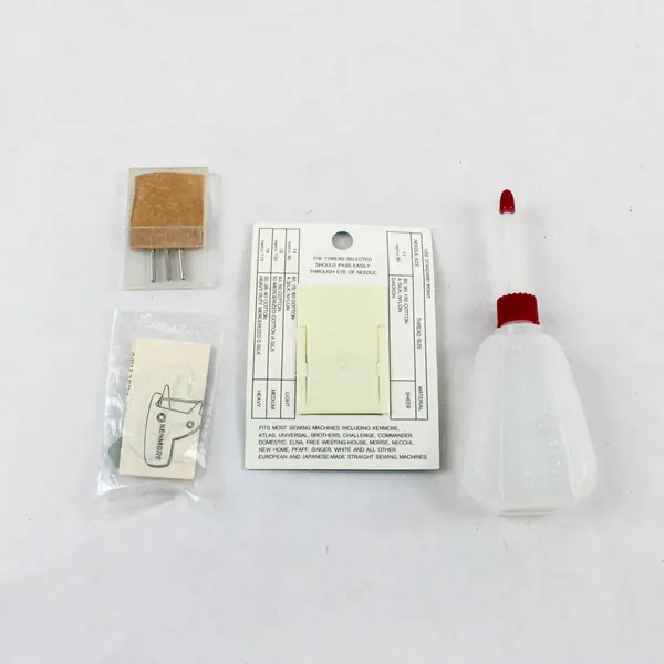 Lot of 3 Sewing Machine Accessories Kenmore Threader Oil Needles