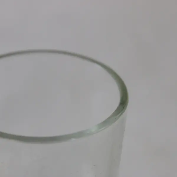 Set of 12 Clear Glass Short Tealight Votive Candle Holders
