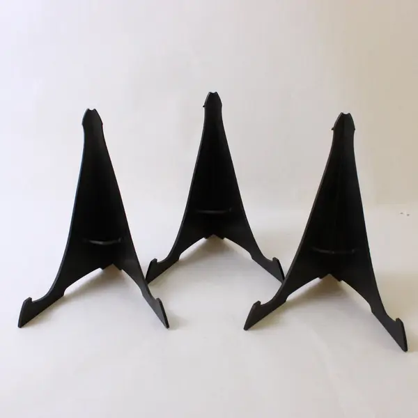 Lot of 3 Couroc Plate Display Stand 6.5"